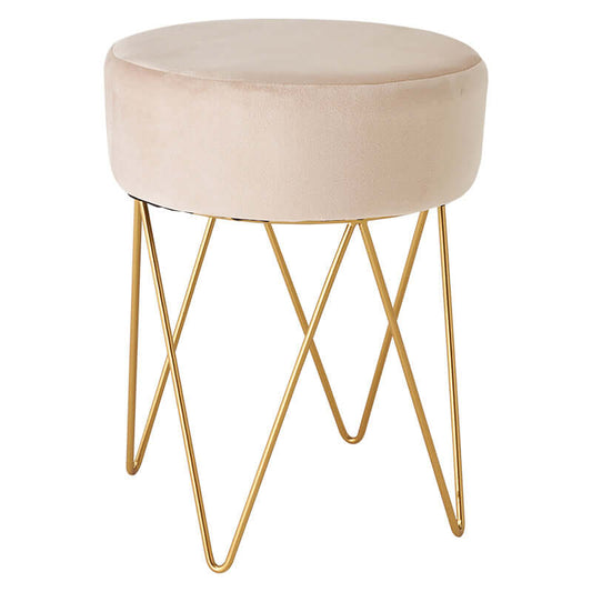 スツール かわいい 韓国インテリア 美容室 サロン おしゃれ 丸 ベロア flatoo(フラトゥー )コンパクト商品専門店