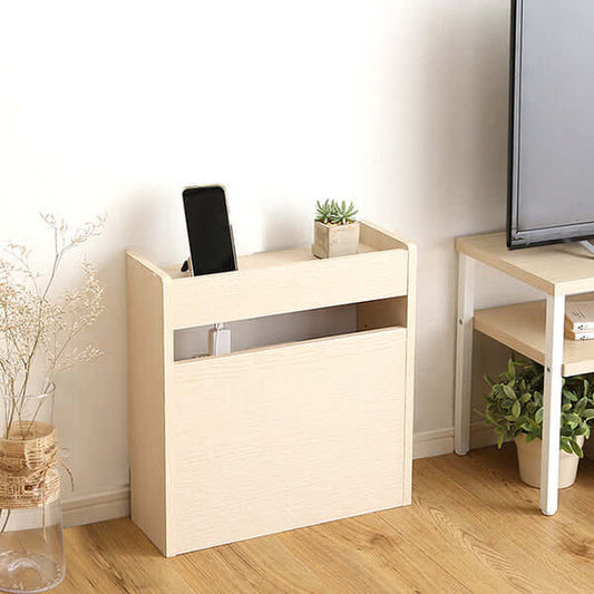 ケーブルボックス スリム 木製 北欧 薄型 大きめ オフィス flatoo(フラトゥー)コンパクト商品専門店