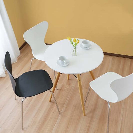 チェア スタッキング おしゃれ カフェ オフィス 椅子 白 黒 flatoo(フラトゥー)コンパクト商品専門店