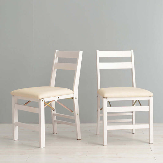 折りたたみチェア 木製 ダイニング 2脚セット - flatoo(フラトゥー)コンパクト商品専門店