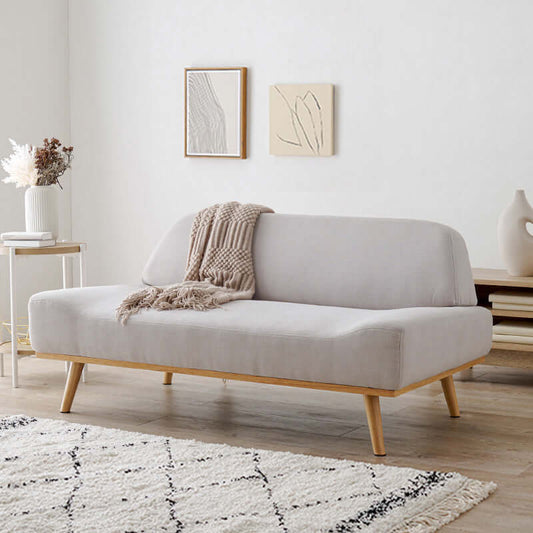 ソファ ふたりがけ ローソファ かわいい 幅135cm 二人用 二人がけ flatoo(フラトゥー )コンパクト商品専門店