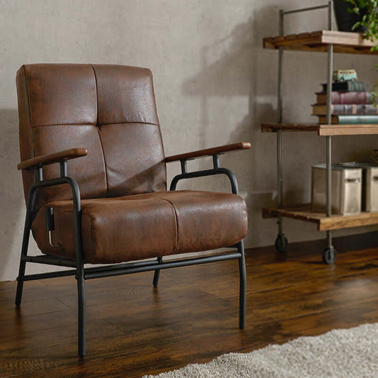 ソファ リクライニング 一人 おしゃれ ヴィンテージ インダストリアル flatoo(フラトゥー )コンパクト商品専門店