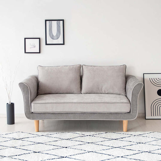 コンパクトソファ 2人掛け おしゃれ ポケットコイル - flatoo(フラトゥー)コンパクト商品専門店