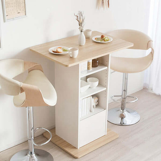 バーテーブル コンパクト 高さ100cm 一人暮らし - flatoo(フラトゥー)コンパクト商品専門店