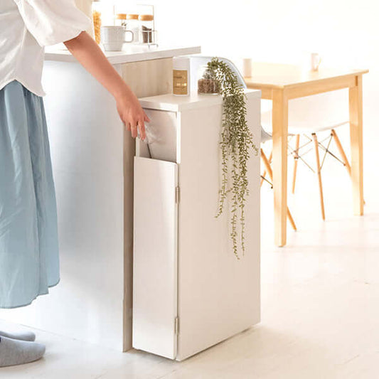 ダストボックス スリム 20cm以下 キャスター付き 薄型 flatoo(フラトゥー )コンパクト商品専門店