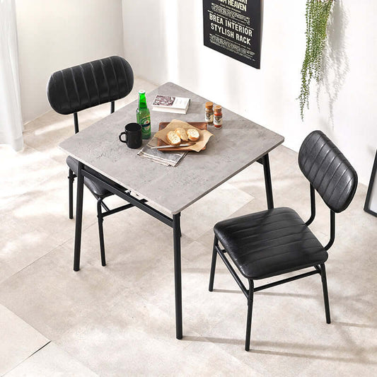 ダイニングセット コンパクト 3点 ヴィンテージ おしゃれ 70cm flatoo(フラトゥー )コンパクト商品専門店