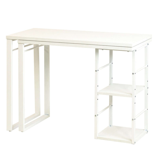 デスク スリム 幅100 奥行45 拡張 l字 L字 PCデスク 机 flatoo(フラトゥー)コンパクト商品専門店