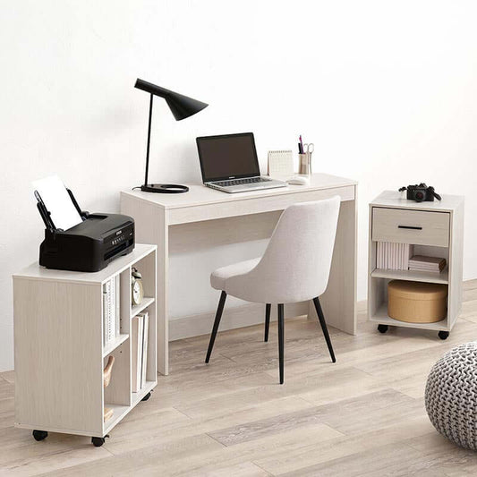 デスク セット コンパクト 3点セット 奥行40cm ラック チェスト flatoo(フラトゥー )コンパクト商品専門店