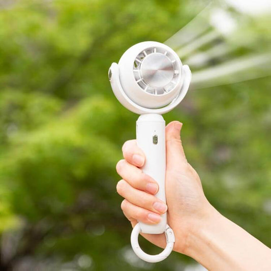 ハンディファン 冷却プレート 扇風機 小型 カラビナ - flatoo(フラトゥー )コンパクト商品専門店