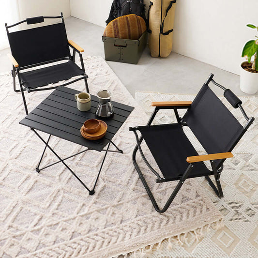 折りたたみ テーブル チェア セット 2人用 アウトドア キャンプ flatoo(フラトゥー )コンパクト商品専門店