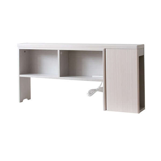 ヘッドボード 後付け 伸縮 薄型 コンセント 白 茶 - flatoo(フラトゥー)コンパクト商品専門店