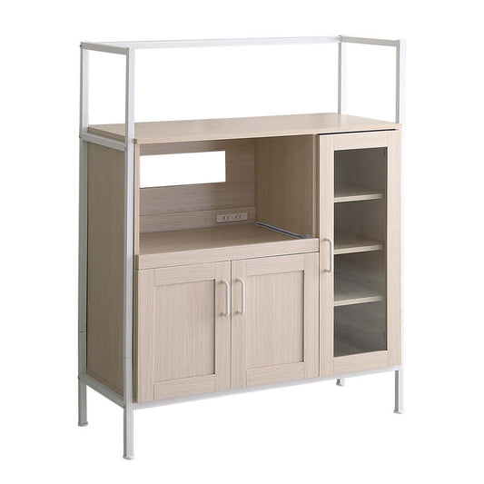 レンジ台 食器棚 おしゃれ 幅90cm 炊飯器 スライド - flatoo(フラトゥー)コンパクト商品専門店