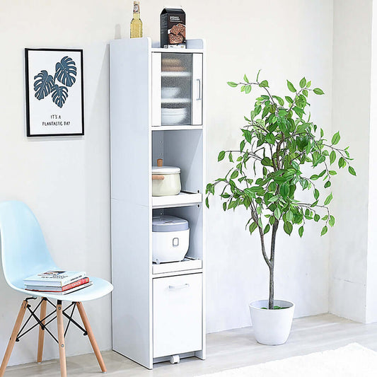 隙間収納 幅30cm 高さ160cm 炊飯器 炊飯器 スライド - flatoo(フラトゥー)コンパクト商品専門店