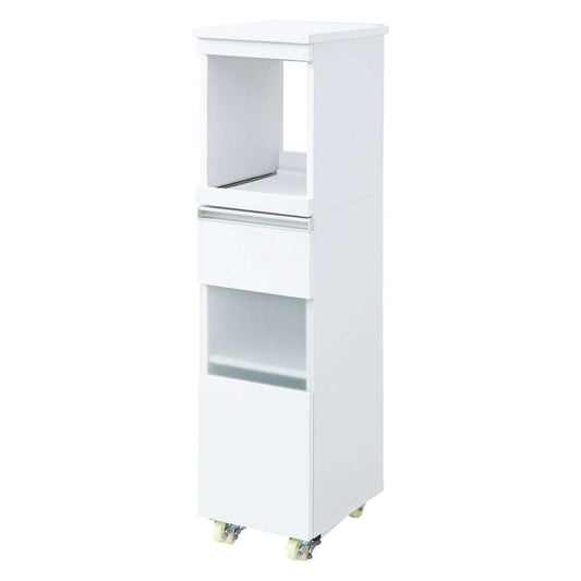 キッチン 隙間収納 30cm キャスター付き 食器棚 家電収納 - flatoo(フラトゥー)コンパクト商品専門店