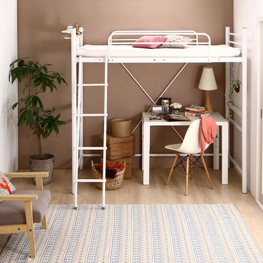 ロフトベッド セミシングル コンパクト ハイタイプ ミドル flatoo(フラトゥー )コンパクト商品専門店