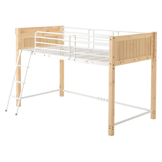 ロフトベッド 木製 大人 ロータイプ 160cm 180cm以下 flatoo(フラトゥー )コンパクト商品専門店