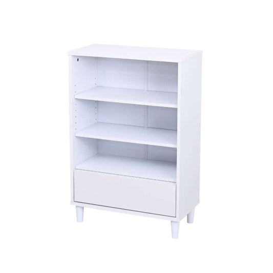 本棚 引き出し付き スリム リビングチェスト コンパクト 奥行30cm flatoo(フラトゥー )コンパクト商品専門店