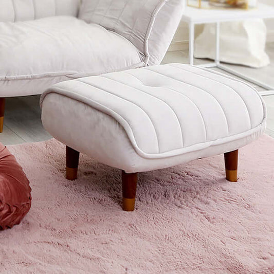 オットマン かわいい ベロア ソファ 足置き サロン 美容室 flatoo(フラトゥー )コンパクト商品専門店