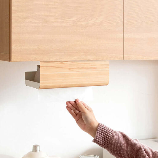 ペーパータオルホルダー 吊り下げ おしゃれ キッチンペーパー ティッシュ flatoo(フラトゥー)コンパクト商品専門店