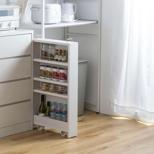 隙間収納 20cm キャスター付き キッチン 木製 10cm 16cm - flatoo(フラトゥー)コンパクト商品専門