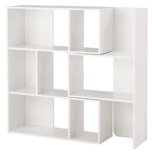 伸縮ラック 木製 スリム シェルフ オープンラック 収納 薄型 白 茶 flatoo(フラトゥー)コンパクト商品専門店