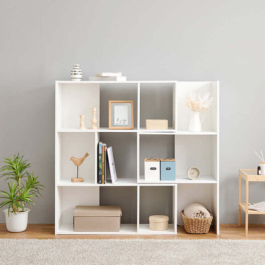 伸縮ラック 木製 スリム シェルフ オープンラック 収納 薄型 白 茶 flatoo(フラトゥー)コンパクト商品専門店