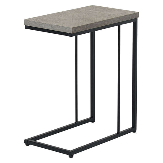 サイドテーブル コの字 おしゃれ コンクリート 高さ55cm 幅45cm flatoo(フラトゥー)コンパクト商品専門店