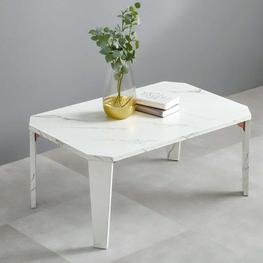 折りたたみテーブル コンパクト 省スペース 大理石 木目 韓国 ローテーブル おしゃれ flatoo(フラトゥー )コンパクト商品専門店