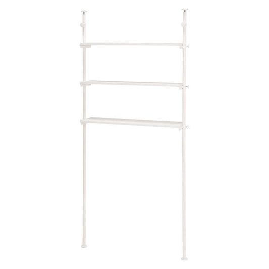 突っ張り 洗濯機ラック 棚 天井 収納 幅90 奥行24 - flatoo(フラトゥー )コンパクト商品専門店