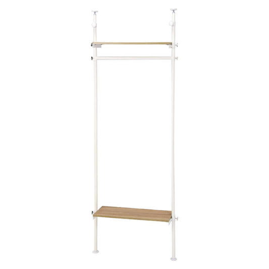 突っ張りハンガーラック スリム 70cm 90cm 一人暮らし flatoo(フラトゥー )コンパクト商品専門店