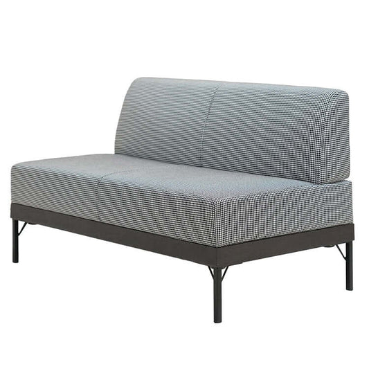 アームレスソファ コンパクト 2人掛け ファブリック おしゃれ flatoo(フラトゥー)コンパクト商品専門店