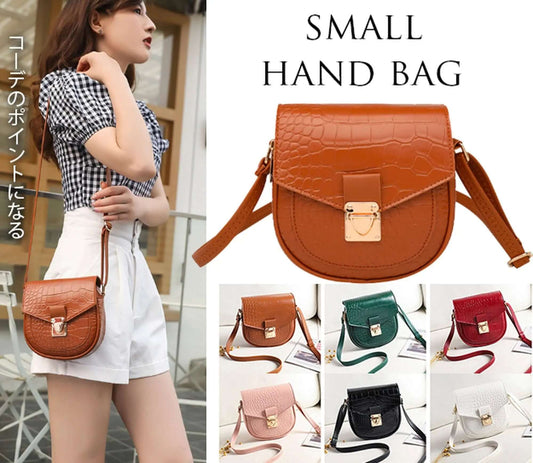 ミニ ショルダーバッグ ポシェット レディース バッグ クロコダイル型押し 高見え - flatoo(フラトゥー )ミニマリスト向け商品専門店