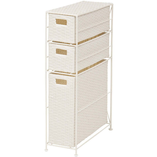 トイレットペーパー 収納 スリム トイレラック バスケット 入れ物 置き場 16cm flatoo(フラトゥー )家具、雑貨のコンパクト商品専門店