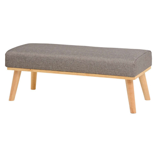 ダイニングベンチソファ 低め 100cm 北欧 木 ファブリック flatoo(フラトゥー )コンパクト商品専門店