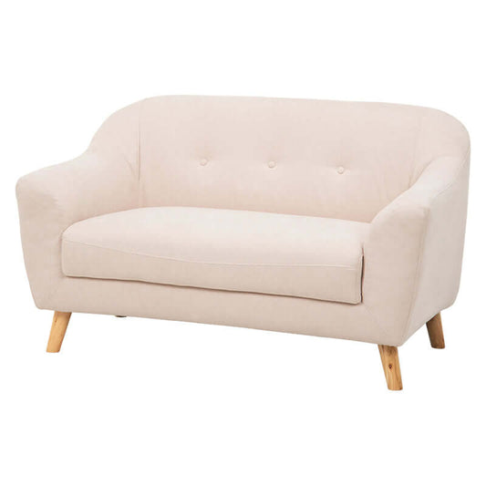 コンパクトソファ 2人掛け 子供部屋 かわいい グレー ピンク flatoo(フラトゥー )家具、雑貨のコンパクト商品専門店