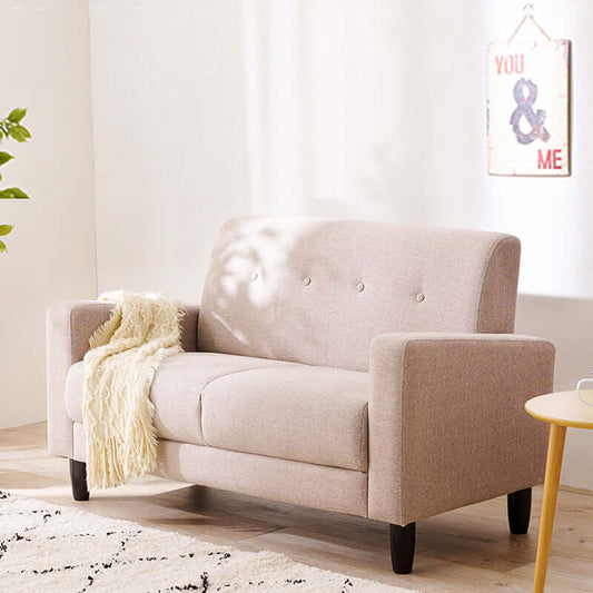 コンパクトソファ 2人掛け 幅120cm 奥行64 小さめ 低め スモールサイズ flatoo(フラトゥー )家具、雑貨のコンパクト商品専門店