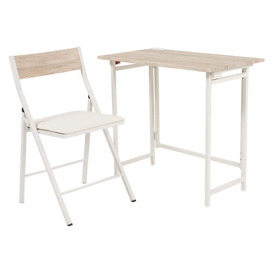 折りたたみデスク チェアセット おしゃれ クッション 幅80cm 奥行45 flatoo(フラトゥー )家具、雑貨のコンパクト商品専門店