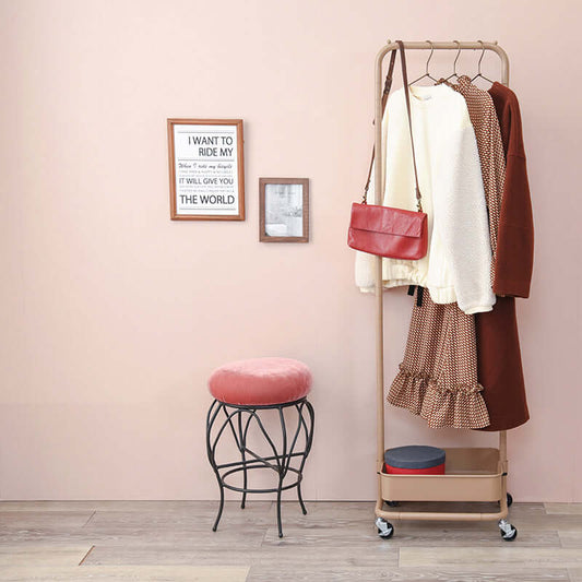 ハンガーラック おしゃれ 頑丈 棚付き バスケット 小さめ 高さ調整 幅40 flatoo(フラトゥー )コンパクト商品専門店