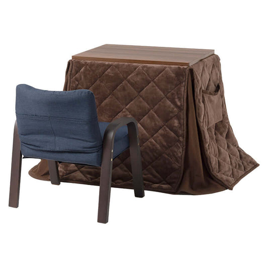 こたつ セット コンパクト テーブル 椅子 布団 一人暮らし 長方形 65×45