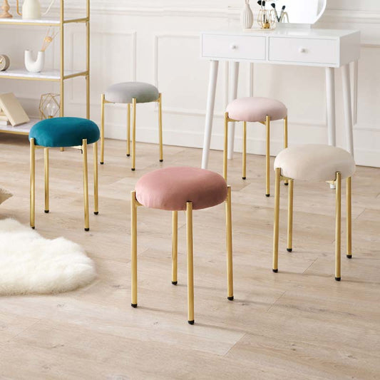 スツール おしゃれ 丸 小さい 高さ45cm コンパクト 美容室 サロン - flatoo(フラトゥー )コンパクト商品専門店