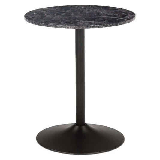 カフェテーブル 丸 一人暮らし 60cm 韓国 大理石 円形 おしゃれ 白 flatoo(フラトゥー )コンパクト商品専門店