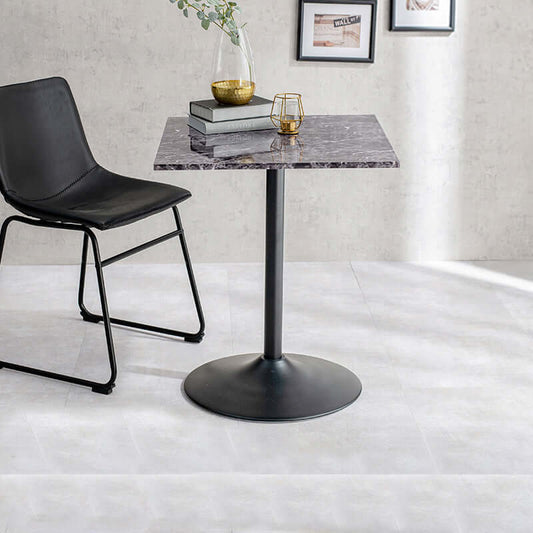 カフェテーブル 一人暮らし 60cm 四角 韓国 大理石 正方形 おしゃれ 白 flatoo(フラトゥー )コンパクト商品専門店