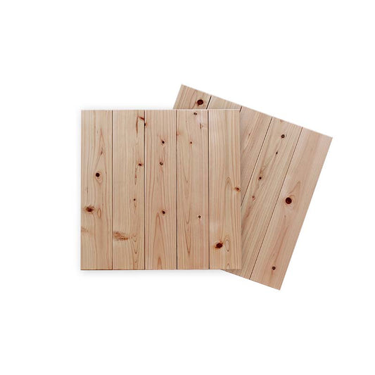 フロアタイル 置くだけ 賃貸 一人暮らし ウッド ひのき DIY 2畳 flatoo(フラトゥー )ミニマリスト向け商品専門店