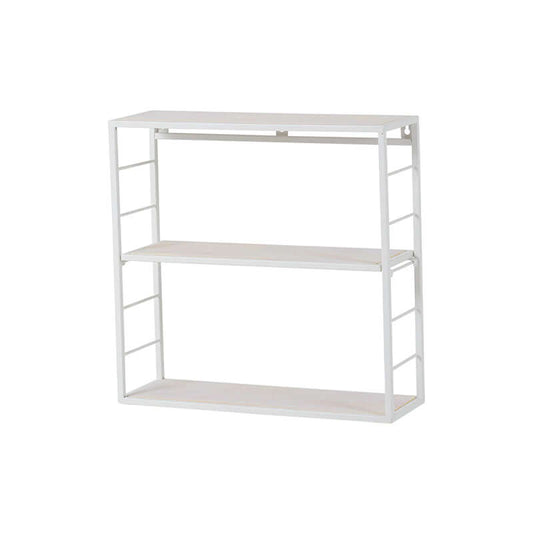 ウォールシェルフ 45cm 奥行15cm 賃貸 インダストリアル 壁掛けラック 穴が目立たない flatoo(フラトゥー )コンパクト商品専門店