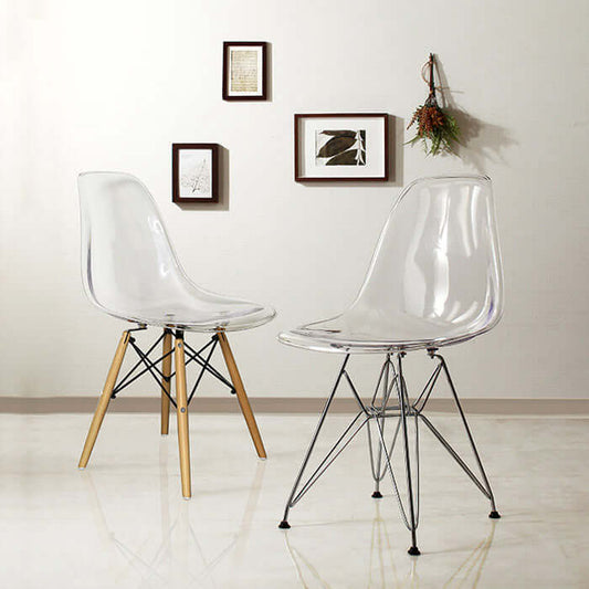 イームズチェア リプロダクト クリアデザイン シェルチェア ダイニングチェア デスク リビング 北欧 インテリア おしゃれ flatoo(フラトゥー )コンパクト商品専門店