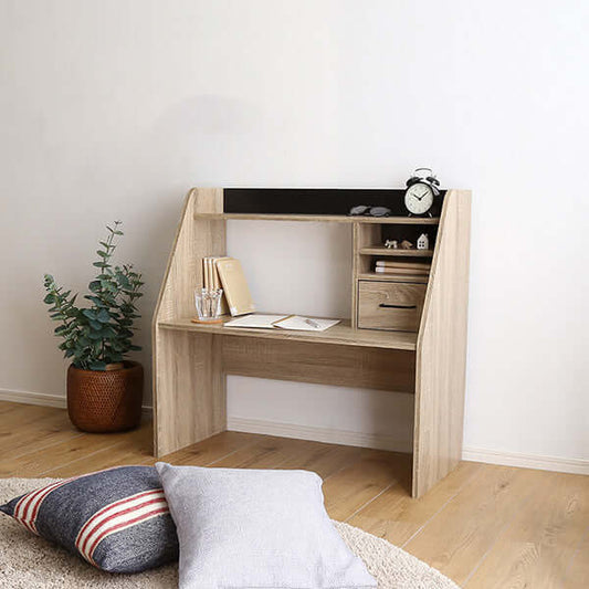 ローデスク コンパクト 小さめ 収納 テレワーク 学習机 幅80 奥行40 引き出し付き flatoo(フラトゥー )家具、雑貨のコンパクト商品専門店