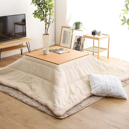 こたつ布団 正方形 コーデュロイ 190×190cm 薄手 うす掛け おしゃれ