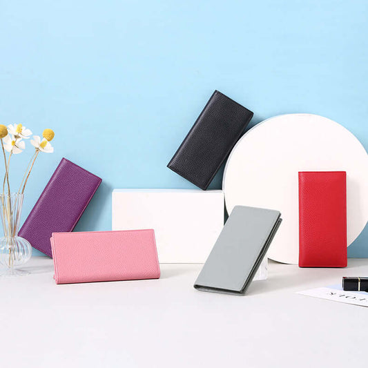 長財布 レディース メンズ 薄い財布 薄型 スリム スキミング 本革 flatoo(フラトゥー)コンパクト商品専門店