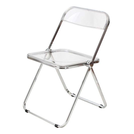 折りたたみ椅子 折りたたみチェア 透明 おしゃれ クリアチェアスケルトンチェア 韓国 flatoo(フラトゥー )財布・バッグ通販