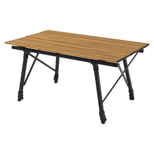 折り畳み テーブル アウトドア 高さ調整 フォールディング 無段階 flatoo（フラトゥー ）コンパクト商品専門店
